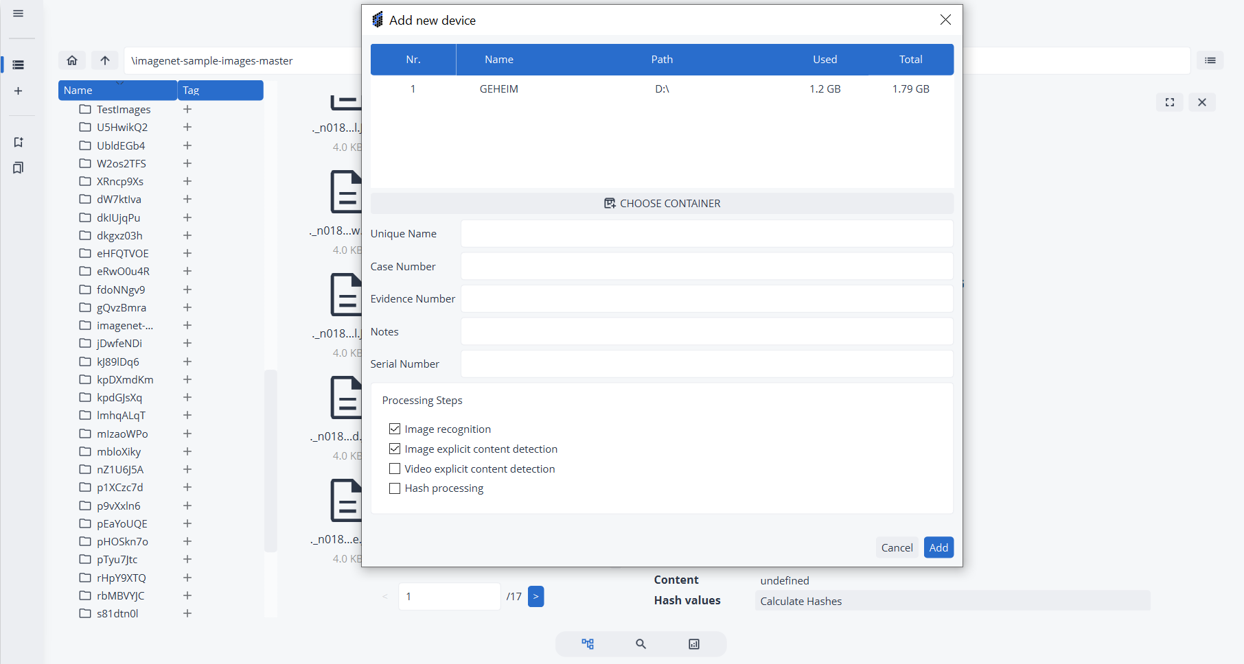 Image of adding a new device